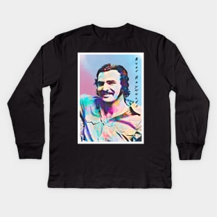 Poster Art Burt Reynolds Kids Long Sleeve T-Shirt